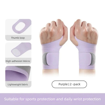 2-Pack Professional Sports Tendon Sheath Wrist Guard - Adjustable Fit for Custom Tension, Wrist Sprain Fixation, Joint Pain Relief, Daily Wrist Strain Protection, Physical Compression for Thumb & Hand Tendon Sheath