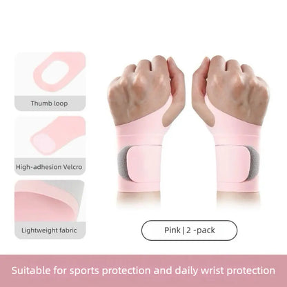 2-Pack Professional Sports Tendon Sheath Wrist Guard - Adjustable Fit for Custom Tension, Wrist Sprain Fixation, Joint Pain Relief, Daily Wrist Strain Protection, Physical Compression for Thumb & Hand Tendon Sheath