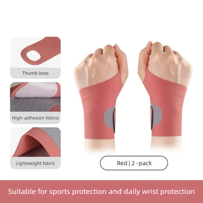 2-Pack Professional Sports Tendon Sheath Wrist Guard - Adjustable Fit for Custom Tension, Wrist Sprain Fixation, Joint Pain Relief, Daily Wrist Strain Protection, Physical Compression for Thumb & Hand Tendon Sheath