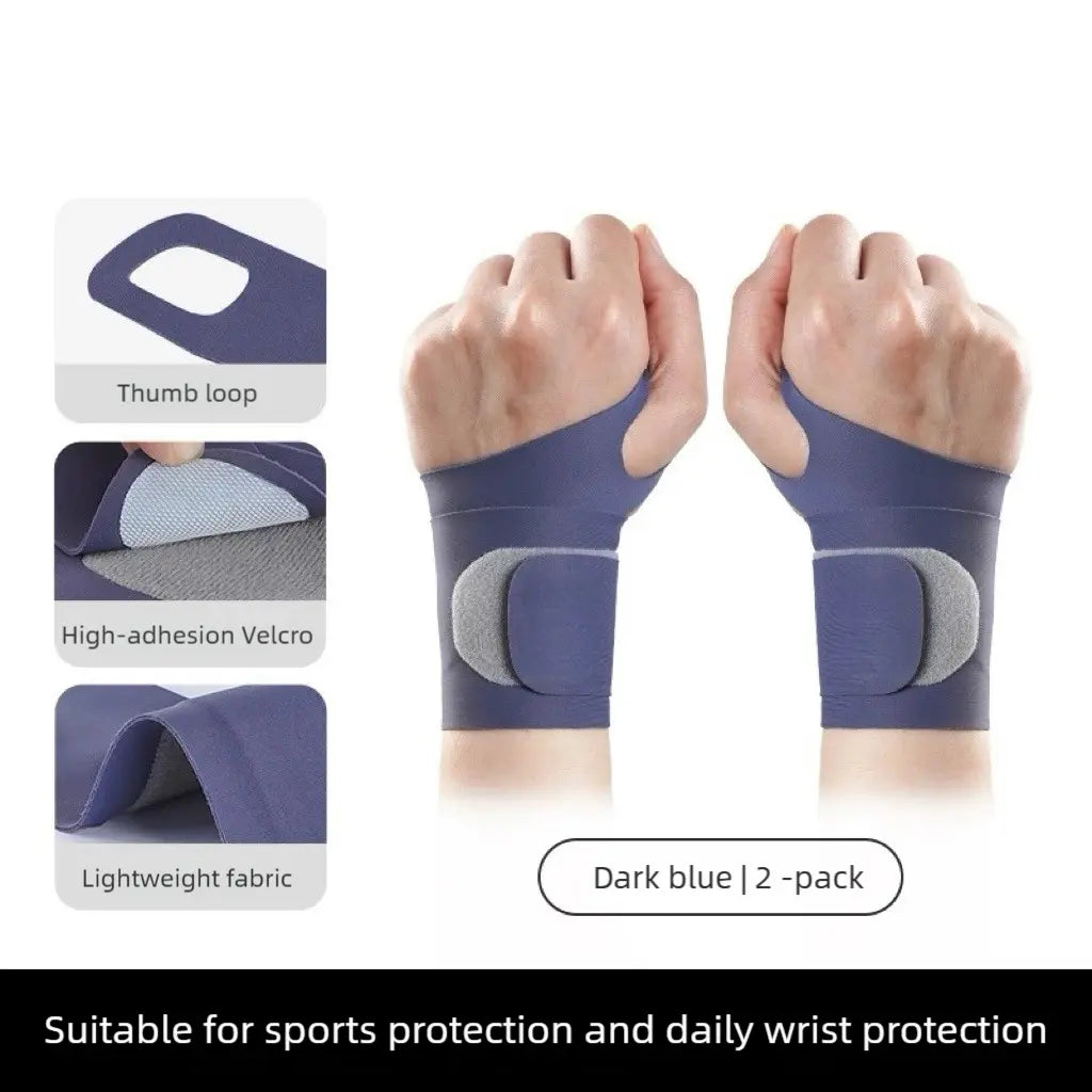 2-Pack Professional Sports Tendon Sheath Wrist Guard - Adjustable Fit for Custom Tension, Wrist Sprain Fixation, Joint Pain Relief, Daily Wrist Strain Protection, Physical Compression for Thumb & Hand Tendon Sheath